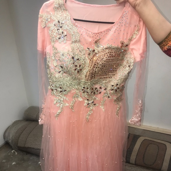 Long maxi dress - Picture 2 of 4